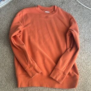 Goodfellow & Co Men's Orange Crewneck Sweater